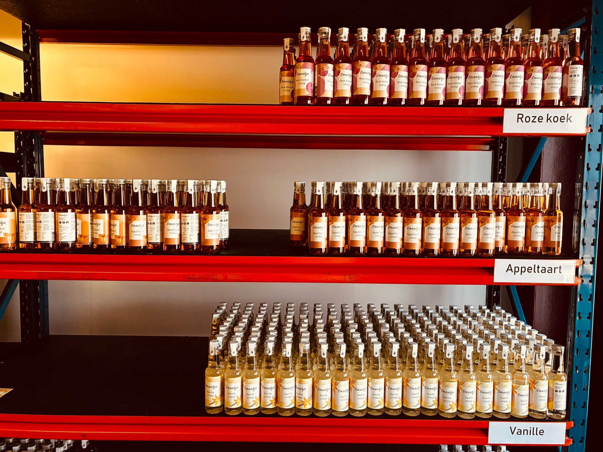 Siropen en smaakproducten