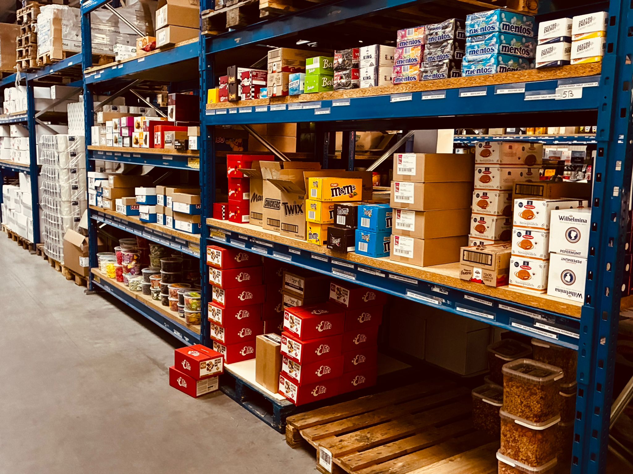 Food en non-food voorraad