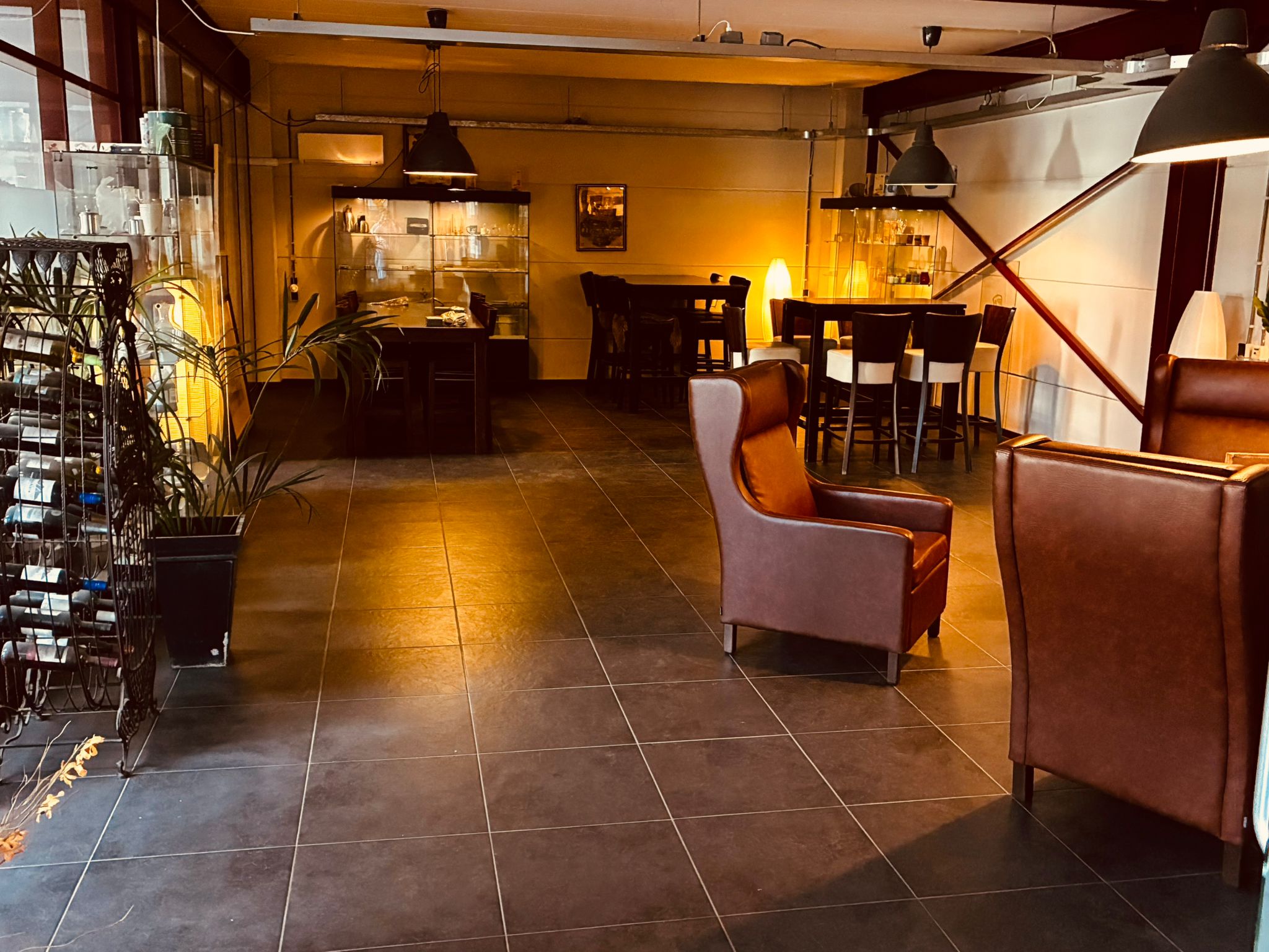 Binnenruimte en ontvangstruimte van Rust